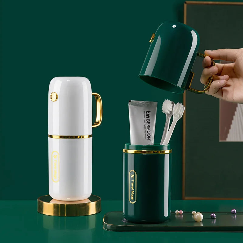 Ensemble Porte-Brosse à Dents + Boîte à Savon