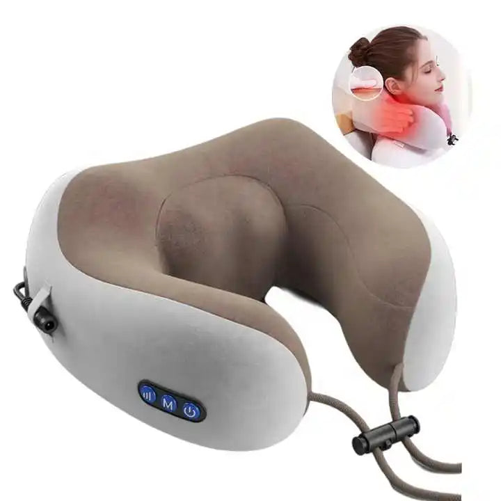 Oreiller de massage cervical électrique