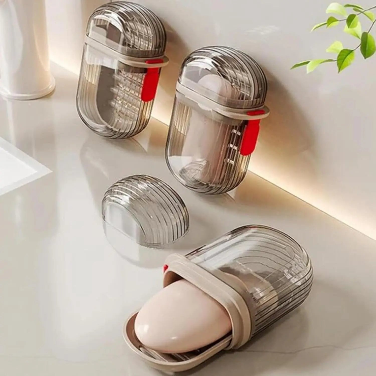 Ensemble Porte-Brosse à Dents + Boîte à Savon