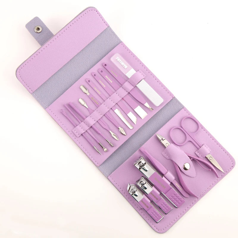 Ensemble Portable Coupe-ongles (16pcs)